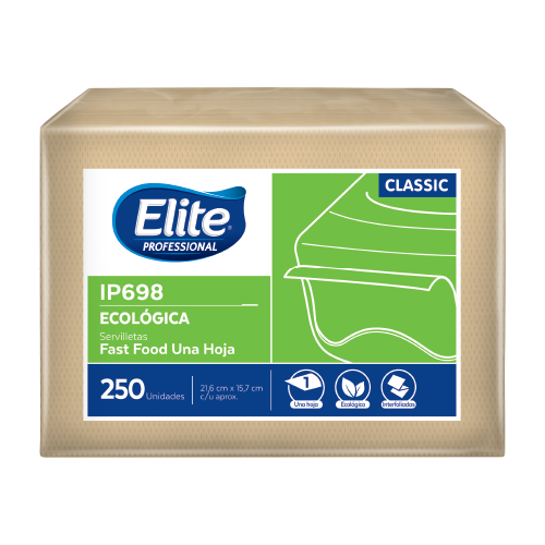 Servilletas Fastfood Plus 30 x 250