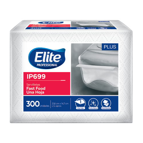 Servilletas Fastfood Plus 30 x 300